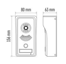 telefonspyne - Vaizdo telefonspynė Emos H1139 8592920046869, pilka - 4 nuotrauka