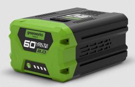 60v ikrovikl - Greenworks G60B2, 60 V, li-ion, 2000 mAh - 1 nuotrauka