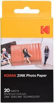 foto popierius 2x3 - Kodak Zink Media Paper 2x3" 20 Pack - 1 nuotrauka
