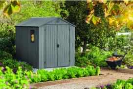 sodo nameliai - Keter Darwin 6x8, 1900 mm x 2440 mm x 2210 mm - 3 nuotrauka