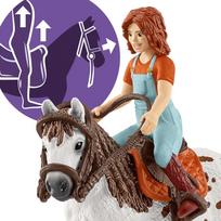 schleich horse - Žaislinė figūrėlė Schleich Horse Club Mia & Spotty 42518 - 8 nuotrauka