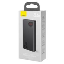 isorine baterija - Baseus Adaman Metal, 20000mAh,  Black - 4 nuotrauka