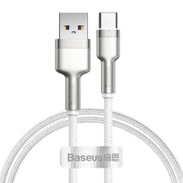 baseus usb c cable 1m - Baseus CAKF000102 White - 1 nuotrauka