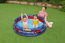 senukai baseinai - Bestway Spider-Man 3-Ring Pool 98018 - 2 nuotrauka
