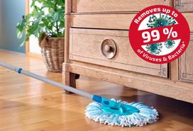 valymo grindu sepetys - Grindų valymo šepetys Leifheit Clean Twist 52104, 350 mm - 6 nuotrauka