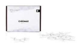 noctua - Noctua Anti-vibration Fan Мount Set Chromax NA-SAV2 White - 2 nuotrauka