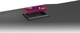 atomic - Ultradesk Atomic, juoda - 7 nuotrauka