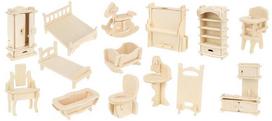 namelis namai - Lėlių namelio baldas Iso Trade Dollhouse Furniture XL14114 - 2 nuotrauka