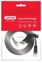 rj45 kabelis 3m - Kabelis Unitek, juoda, 3 m - 4 nuotrauka