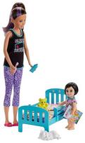 Lėlė Mattel Barbie Skipper Babysitters Bedtime Playset GHV88
