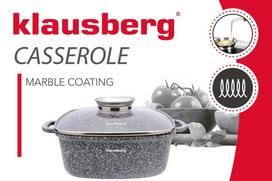 20 l puodai - Puodas Klausberg Marble KB-7528, 200 mm, 2.8 l - 5 nuotrauka
