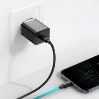 usb c lightning - Baseus TZCCSUP-B01 Black - 3 nuotrauka