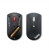 bluetooth mouse - Lenovo ThinkPad Bluetooth Silent Mouse w/o battery Black - 10 nuotrauka