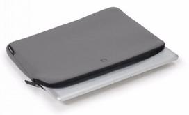 kompiuterio 14 deklas - Dicota Notebook Skin Base 13-14.1" Grey - 3 nuotrauka