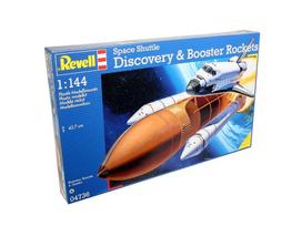 revell konstruktoriai - Revell Space Shuttle Discovery And Booster Rockets 1:144 04736R - 4 nuotrauka