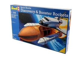 revell konstruktoriai - Revell Space Shuttle Discovery And Booster Rockets 1:144 04736R - 5 nuotrauka