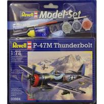 revell konstruktoriai - REVELL modelis sudedamas lėktuvas P-47 M Thunderbolt, 63984 - 2 nuotrauka