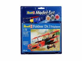 revell konstruktoriai - Revell Model Set Fokker DR1 1:72 64116R - 3 nuotrauka