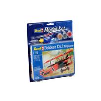 revell konstruktoriai - Revell Model Set Fokker DR1 1:72 64116R - 5 nuotrauka