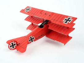 revell konstruktoriai - Revell Model Set Fokker DR1 1:72 64116R - 6 nuotrauka