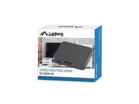 poe laidas - Vaizdo signalo daliklis Lanberg HDMI, 3840 x 2160 - 4 nuotrauka