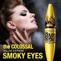 maybelline blakstienu tusai notino - Maybelline Colossal Volum Smoky Eyes 10.7ml Black - 3 nuotrauka