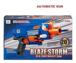 tommy ginklas - Žaislinis ginklas Tommy Toys Barricade Blaze Storm RV-10 7055 - 3 nuotrauka