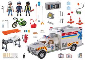 playmobil city action - PLAYMOBIL CITY ACTION Greitosios pagalbos automobilis su šviesomis ir garsu, 70936 - 2 nuotrauka
