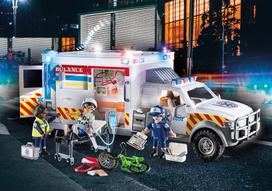 playmobil city action - PLAYMOBIL CITY ACTION Greitosios pagalbos automobilis su šviesomis ir garsu, 70936 - 6 nuotrauka