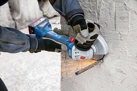 bosch 18v 4.0ah - Bosch GWS 18V-7, LB 2x4.0, 18V-40 - 4 nuotrauka