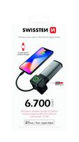 power bank wireless - Swissten 2in1 Apple Watch MFi Power Bank 6700 mAh - 7 nuotrauka
