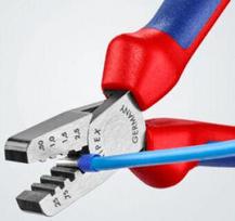 crimp reples - Antgalių presavimo replės KNIPEX 9762 - 4 nuotrauka