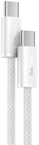 baseus usb c 100w cable - CABLE USB-C TO USB-C 1M/WHITE CALD000202 BASEUS - 1 nuotrauka