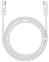 baseus usb c 100w cable - CABLE USB-C TO USB-C 1M/WHITE CALD000202 BASEUS - 2 nuotrauka