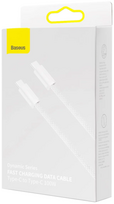 baseus usb c 100w cable - CABLE USB-C TO USB-C 1M/WHITE CALD000202 BASEUS - 7 nuotrauka