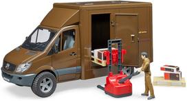 Žaislinis automobilis Bruder Sprinter UPS Truck 02538, ruda
