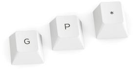 keycaps - Klavišų dangtelis Glorious PC Gaming Race GPBT Keycaps, balta - 2 nuotrauka