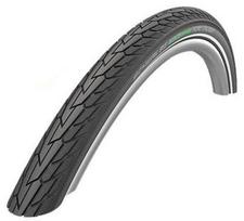 dviraciu padangos 26x1.75 - Schwalbe RoadCruiser 26 x 1.75 Green Compound - 1 nuotrauka