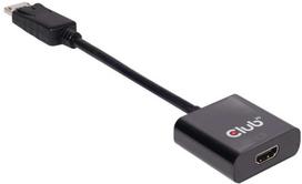 hdmi 2.1 dp - Club 3D DisplayPort1.2 - HDMI 2.0 UHD Active Adapter Black - 1 nuotrauka