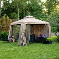 pavesines sieneles - Pavėsinė Home4you Legend Garden Beige, 3x4m - 2 nuotrauka