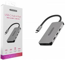 usb power delivery - Sitecom USB-C Hub 4 Port USB-C Power Delivery - 6 nuotrauka