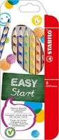 Stabilo Easy Colors Left Handed Pencils 6pcs
