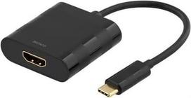 hdmi usbc adapteris - Deltaco USB 3.0 "C" - HDMI, juodas / USBC-HDMI - 1 nuotrauka