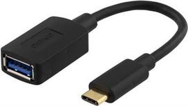 usb 3.2 gen 2 cable - Deltaco USB 3.1 "C-A", juodas  / USBC-1204 - 1 nuotrauka