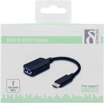 usb 3.2 gen 2 cable - Deltaco USB 3.1 "C-A", juodas  / USBC-1204 - 2 nuotrauka