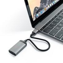 hdmi type c laidas - Satechi Type-C į 4K HDMI Adapter, space gray - 3 nuotrauka