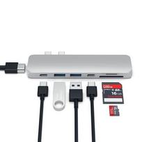 satechi usb c - Satechi Type-C Pro Hub with 4K HDMI, sidabrinės sp. - 3 nuotrauka