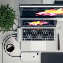 satechi usb c - Satechi Type-C Pro Hub with 4K HDMI, sidabrinės sp. - 5 nuotrauka