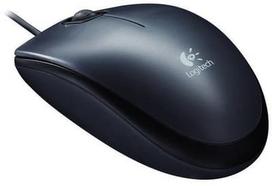 m100 logitech - Logitech M100 USB Black (Juoda) - 2 nuotrauka