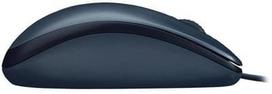 m100 logitech - Logitech M100 USB Black (Juoda) - 4 nuotrauka